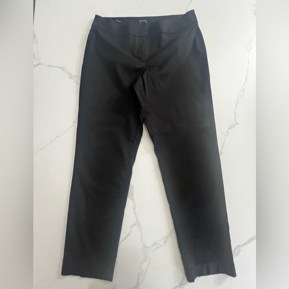 Talbots Signature Black Dress Ankle Pant size 8 great condition - Picture 1 of 5